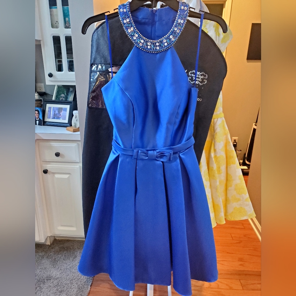 Royal Blue Cocktail Dress
